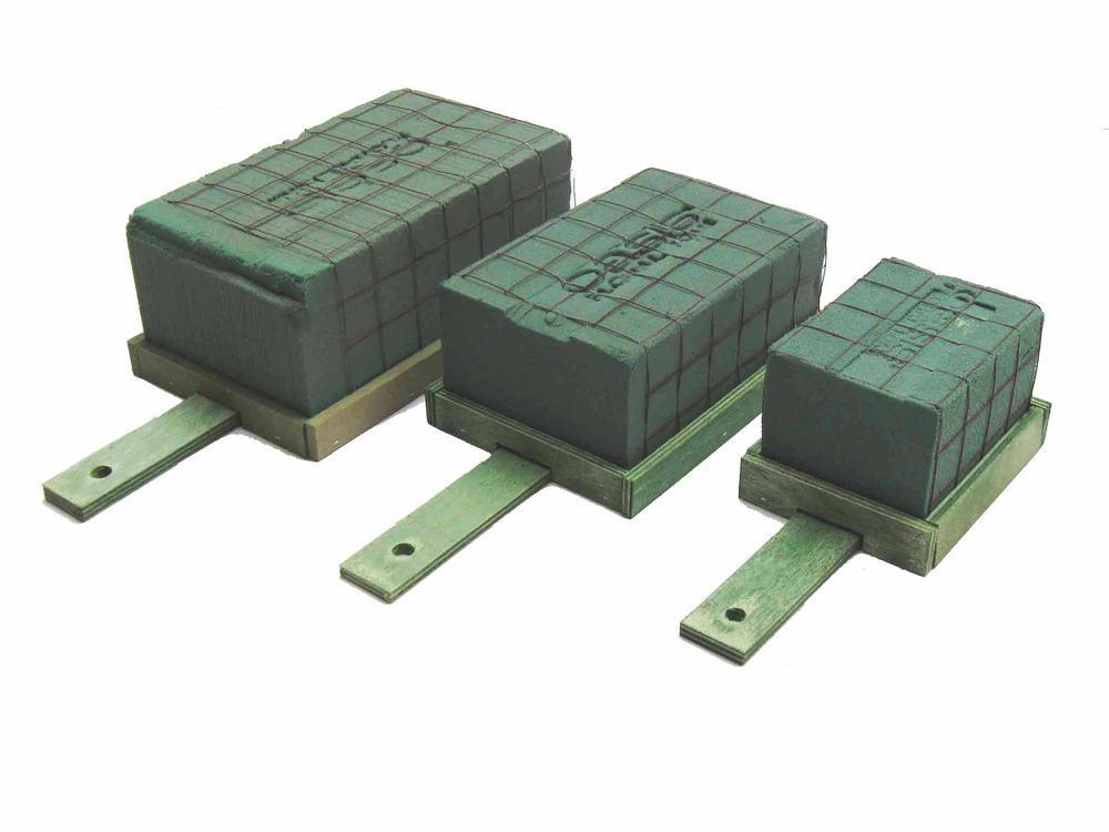 OASIS® Florette maxi dřevěná podložka, 20 x 12 cm