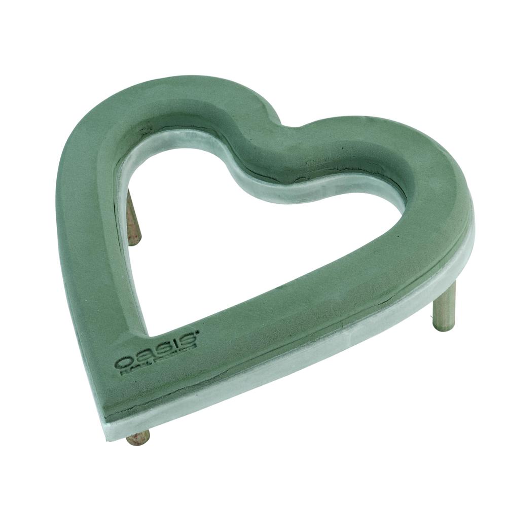 OASIS® ECObase-srdce otevřené s nožkou-38 cm (6 x 2 ks)