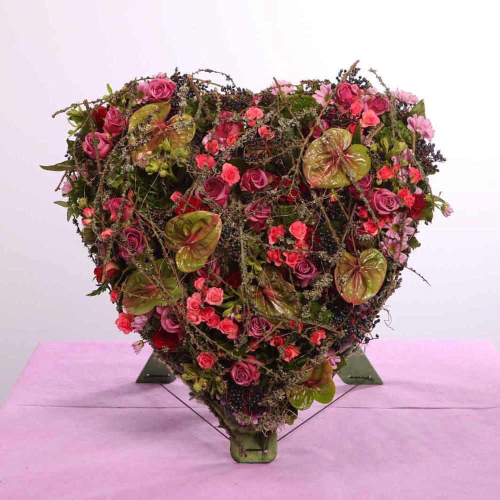 OASIS® Bioline srdce se stojanem, 30 cm