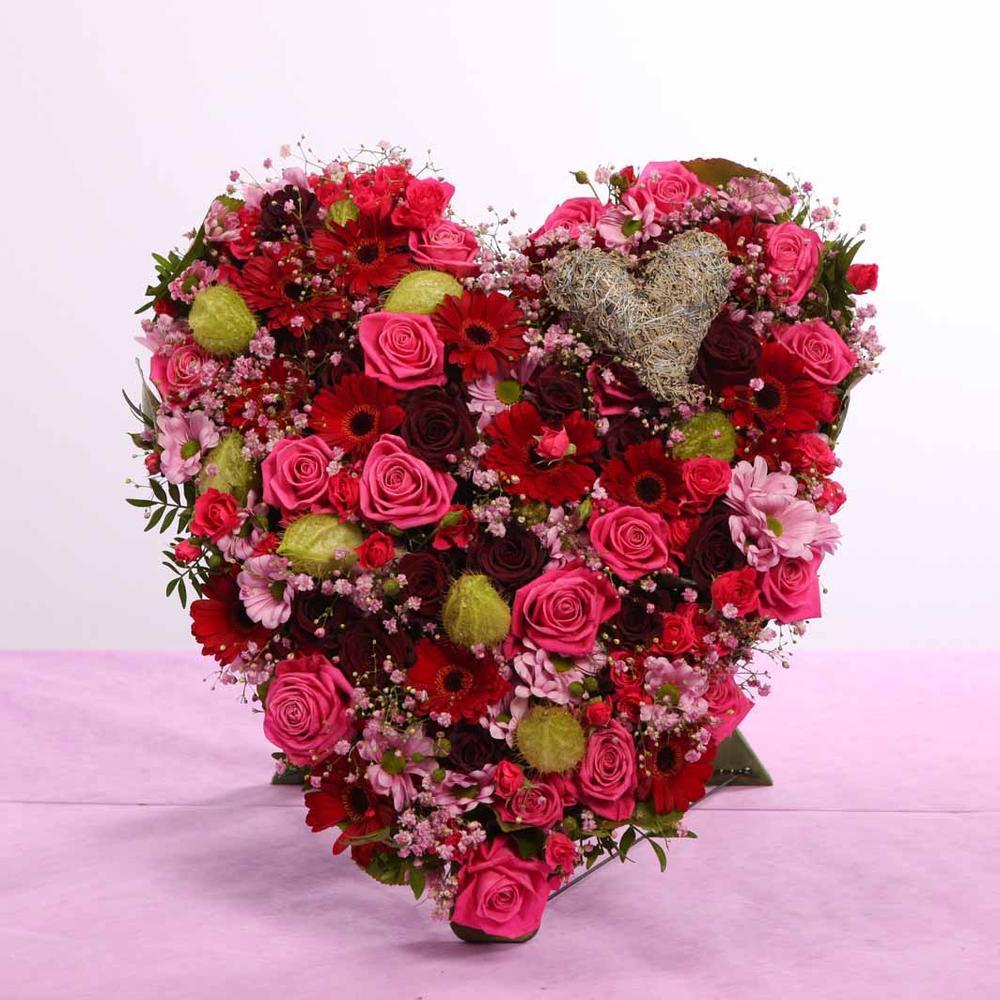 OASIS® Bioline srdce se stojanem, 30 cm