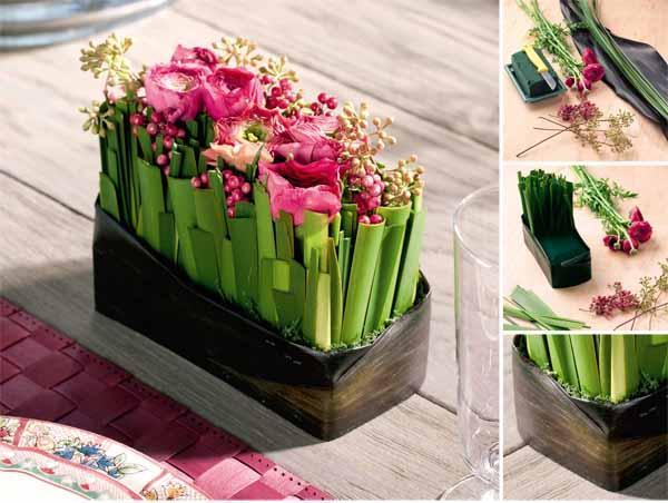 OASIS® Ideal table deco mini, zelené