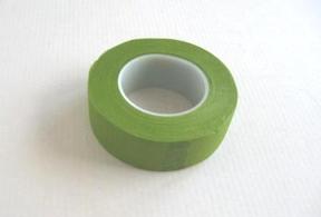 Flower tape 26 mm, zelená světlá