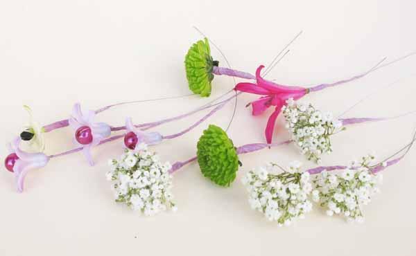 Flower tape 13 mm, zelená tmavá