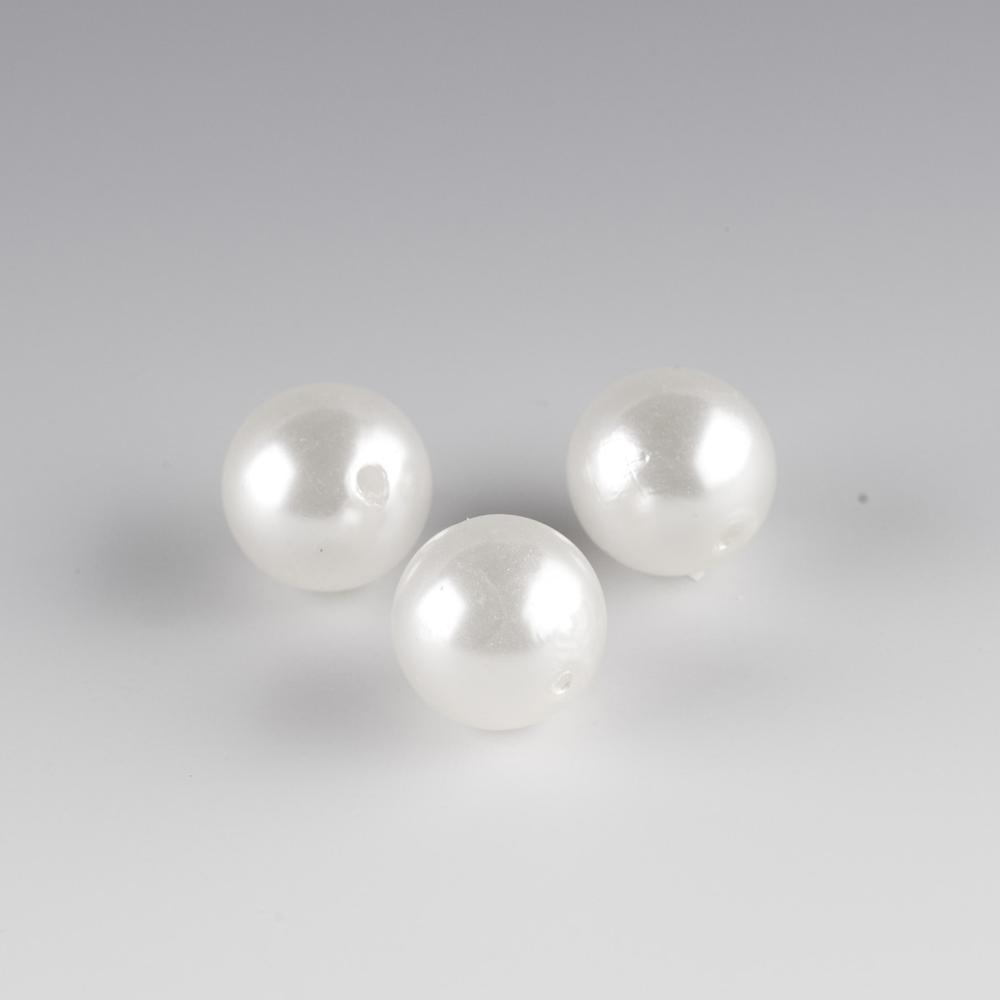 Perličky OASIS®, Ø  8 mm, bílá