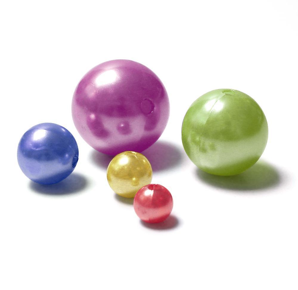 Perličky OASIS®, Ø  8 mm, bílá