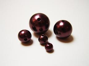 Perličky OASIS®, Ø  8 mm, hnědá kávová