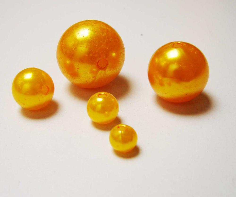 Perličky OASIS®, Ø 10 mm, žlutá