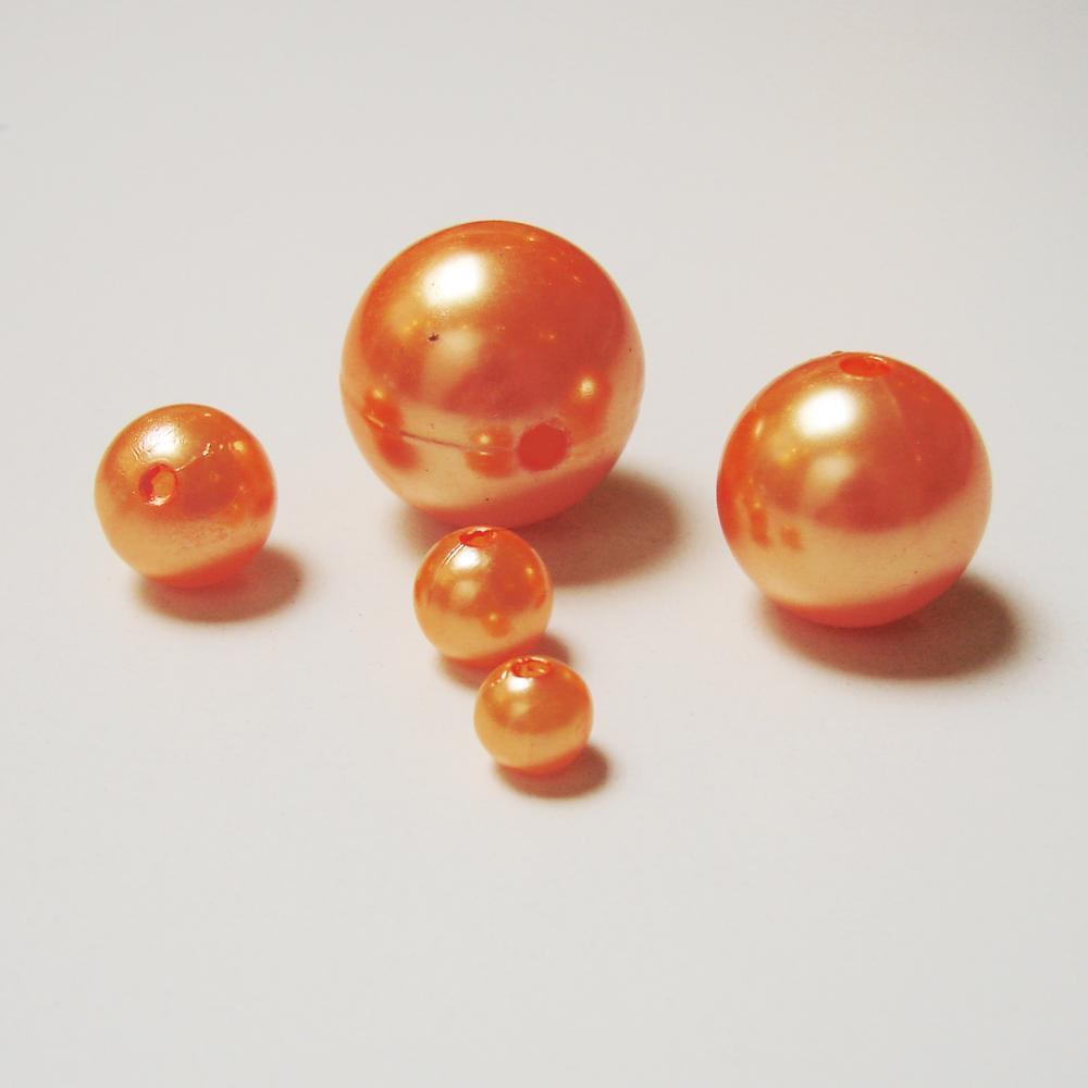 Perličky OASIS®, Ø 10 mm, oranžová meruňková