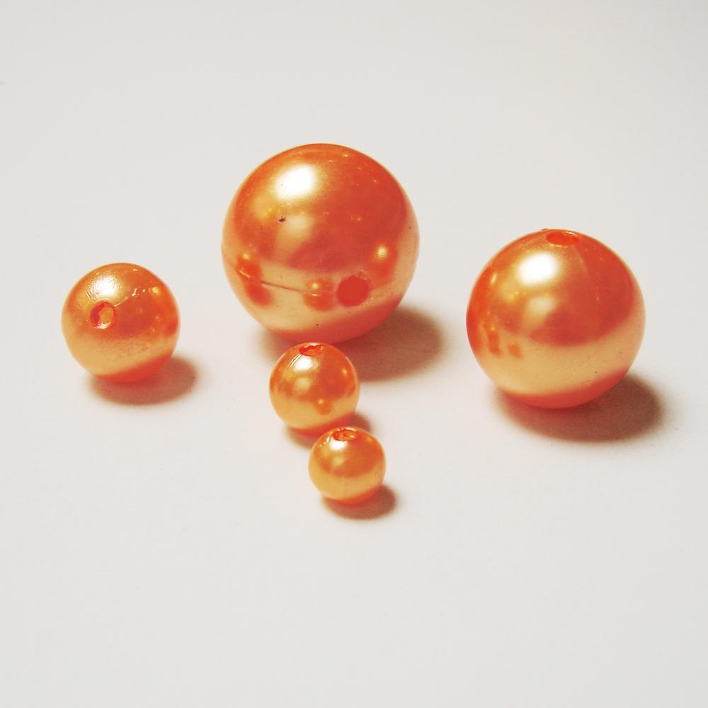 Perličky OASIS®, Ø 14 mm, oranžová meruňková