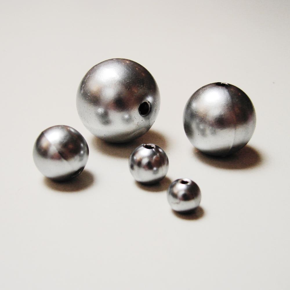 Perličky OASIS®, Ø 14 mm, stříbrná