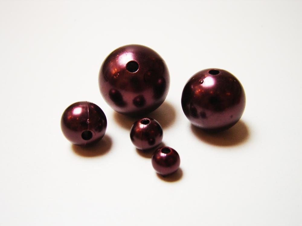 Perličky OASIS®, Ø 14 mm, hnědá kávová