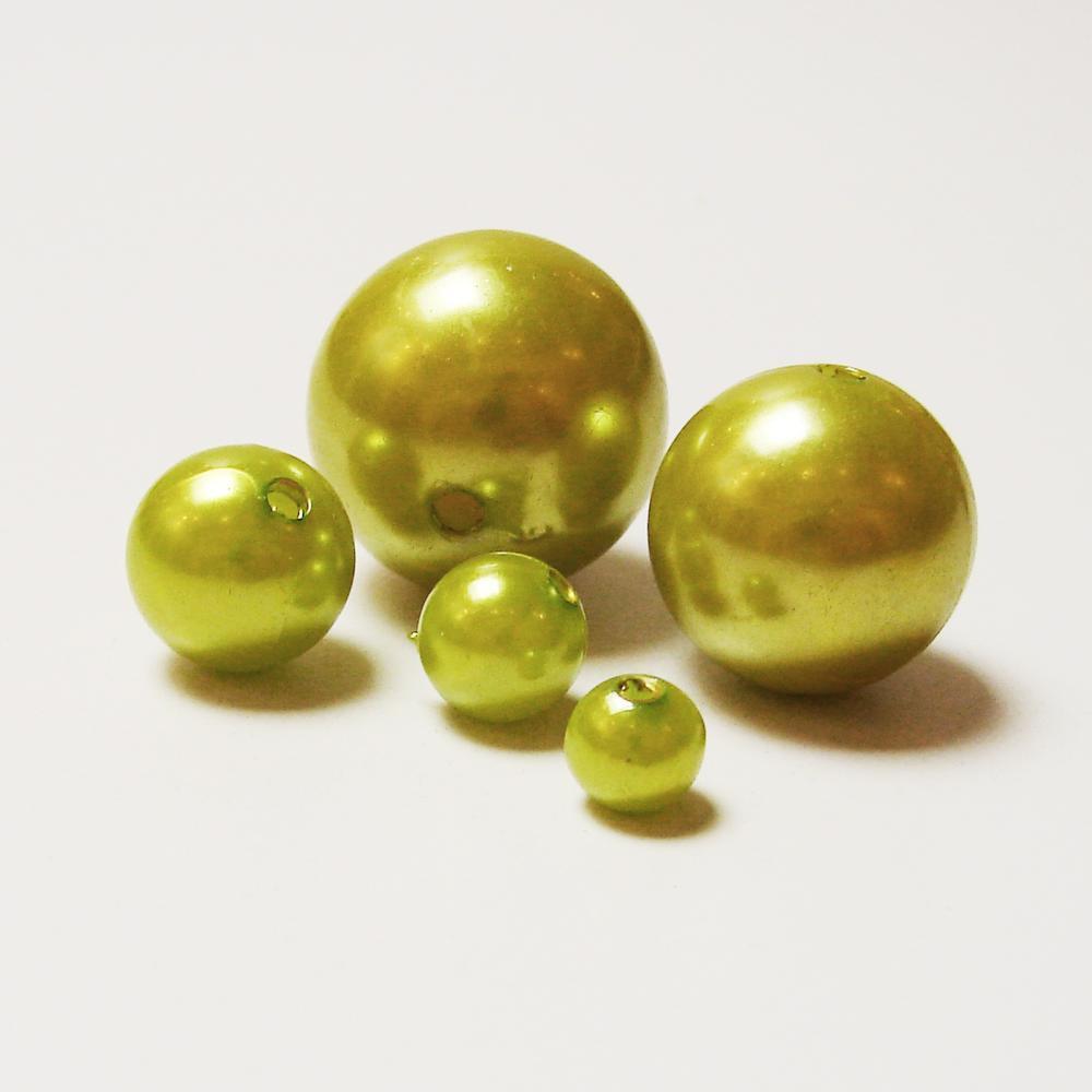 Perličky OASIS®, Ø 14 mm, zelená