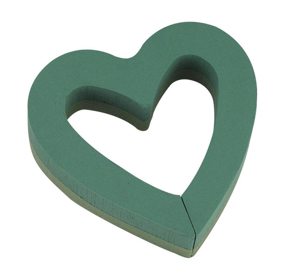 OASIS® Foam Frames srdce 38 cm (6x2 ks)-otevřené
