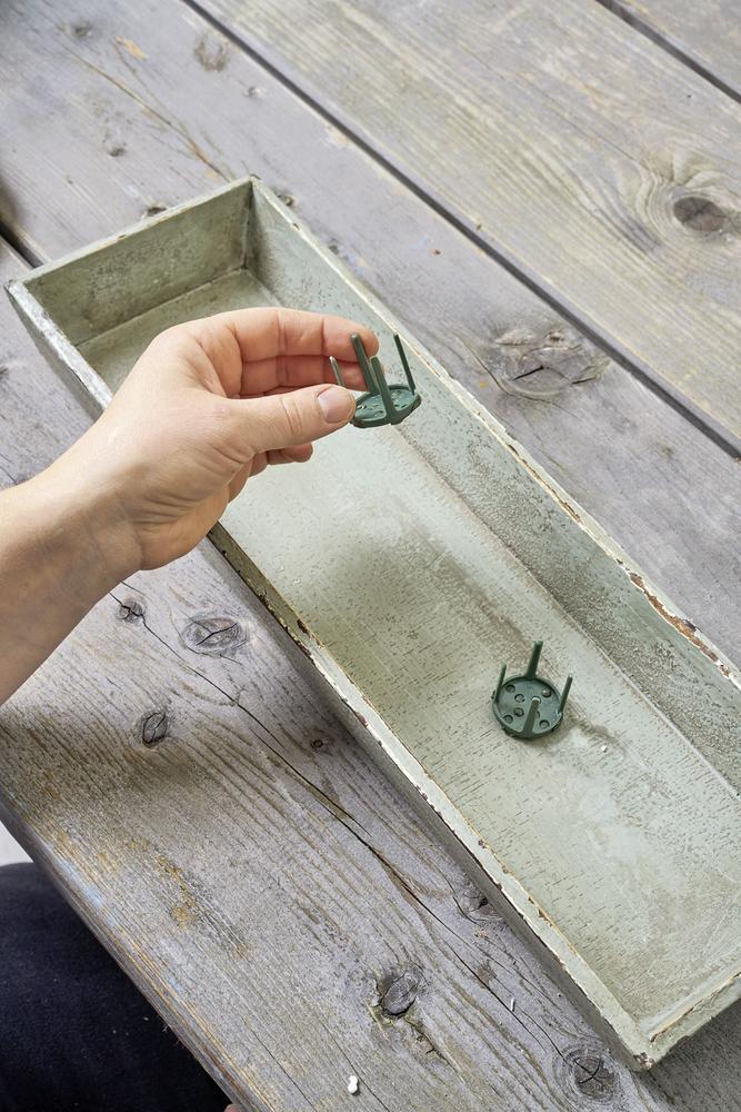 OASIS® pinholder, Ø 3 cm, 3 cm, 100 ks v balení