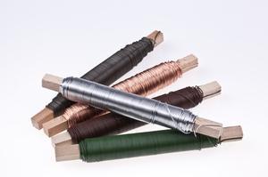 Drát na dřívku ovinovací, 0,7 mm, 100 g, černá