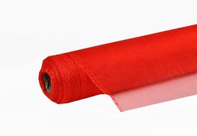 Role organza uni  14,5cm x 10m, červená 18
