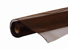 Role organza uni  14,5cm x 10m, hnědá 5101