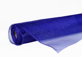 Role organza SNOW 12cm x 9,1m, modrá tmavá 5147
