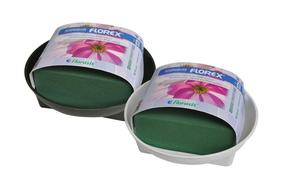OASIS® miska s hmotou, 15,5 cm, zelená