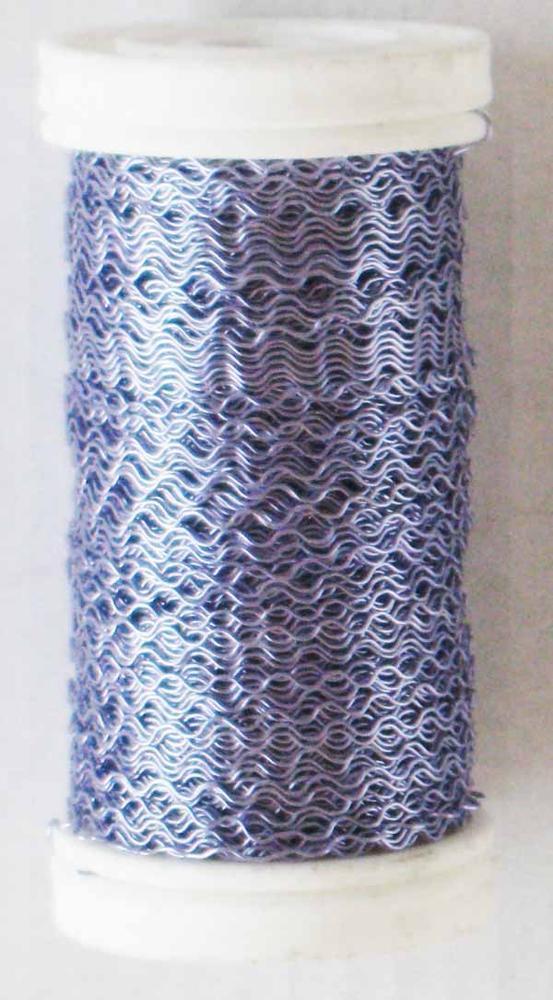 Drát na cívce ZIGZAG, 0,3 mm, 50 g, fialová