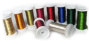 Drát myrtový, 0,3 mm, 50 g, zlatá