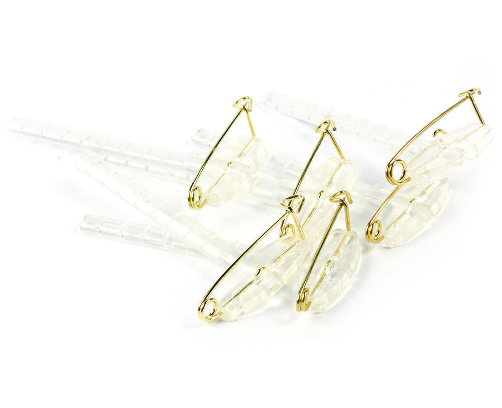 Gala Clip 5 x 2,5 cm, Clear,   7 ks