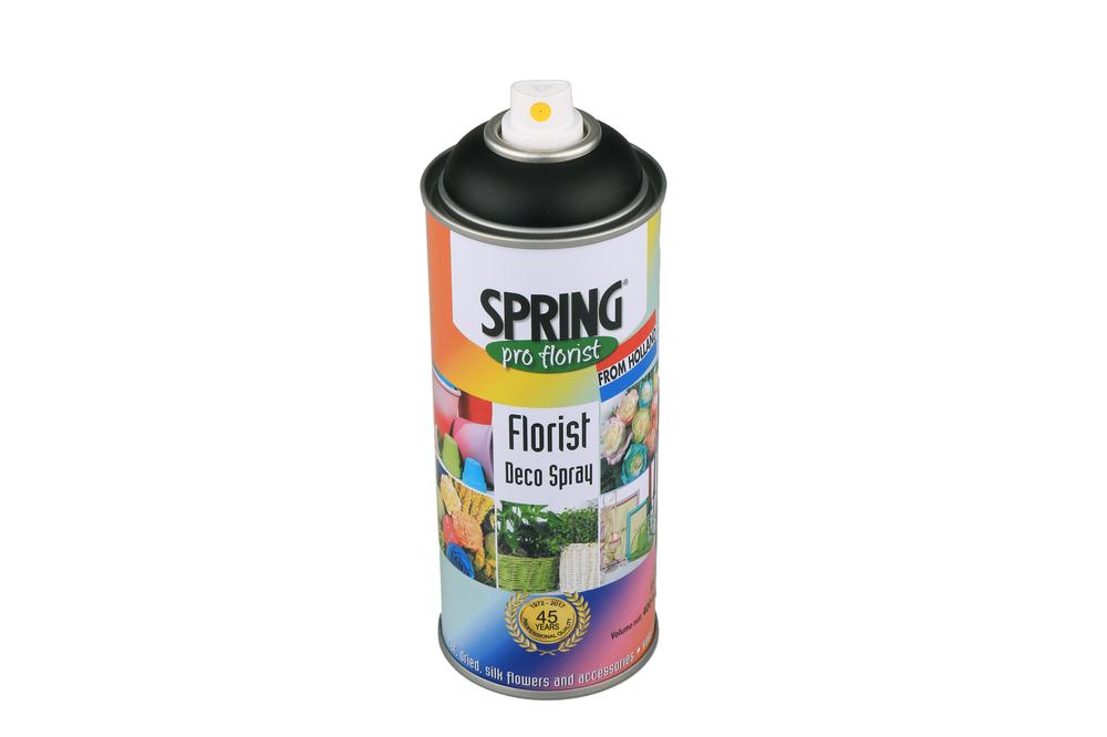 Barva ve spreji spring 400ml černá 021