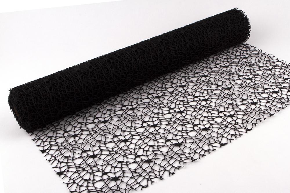 Role big spider, 50cm x 4,6m, černá 24