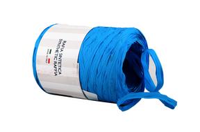 Poly raphia 6802 (matná) 5mm x 200m, modrá světlá 6