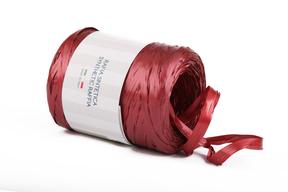 Poly raphia 6802 (matná) 5mm x 200m, červená kovová 46