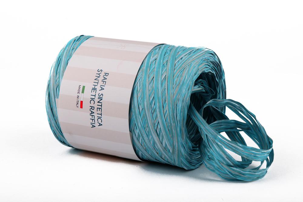 Poly raphia 68181 (vintage) 5mm x 200m, modrá světlá 6