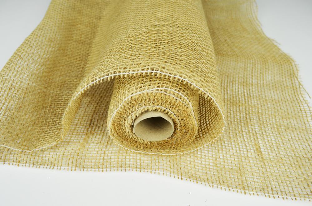 Role síť juta jemná 50cm x 5m, přírodní 1