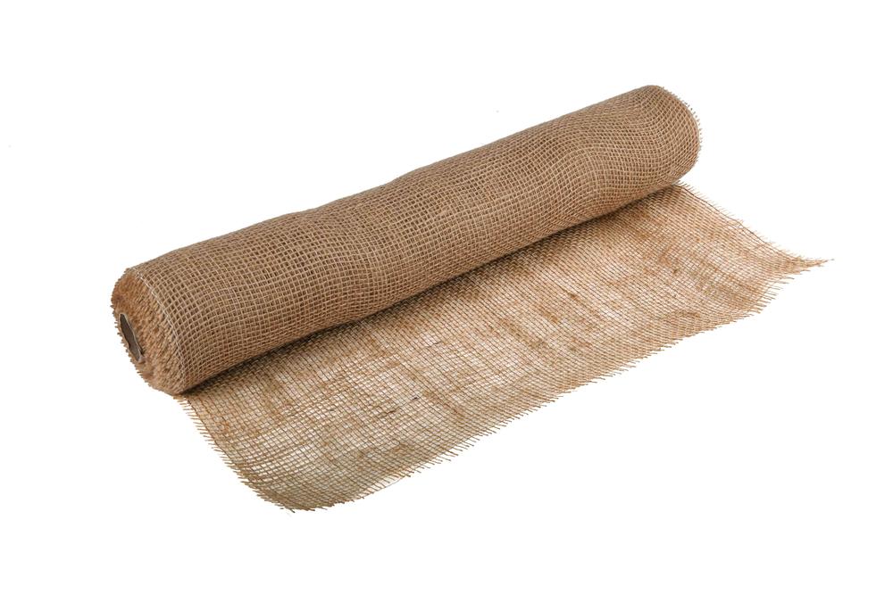Role síť juta jemná 50cm x 5m, přírodní 1