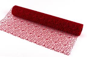 Role big spider glitter, 50cm x 4,6m, červená 2