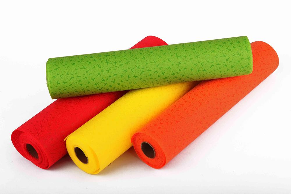 Vlizelin ražený 30cm x 4,6m 88-RŮŽOVÁ