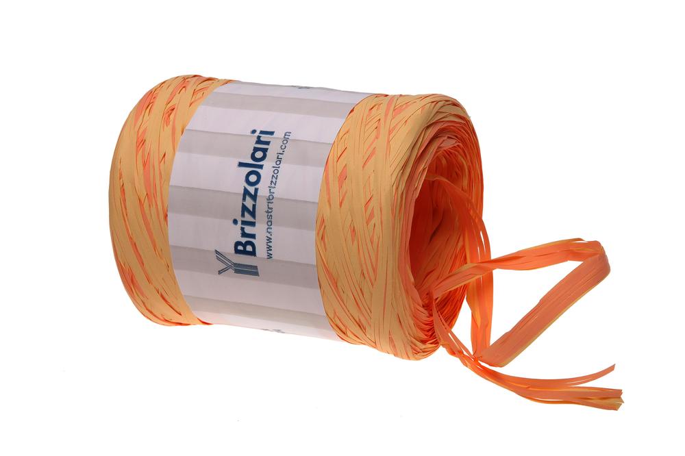 Poly raphia 68170 (vícebarevná) 5mm x 200m, oranžová 23