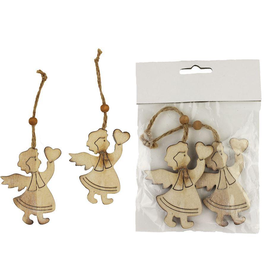 Andílek k zavěšení, 2ks