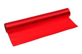 Role satén 36cm x 9,1m, červená 50