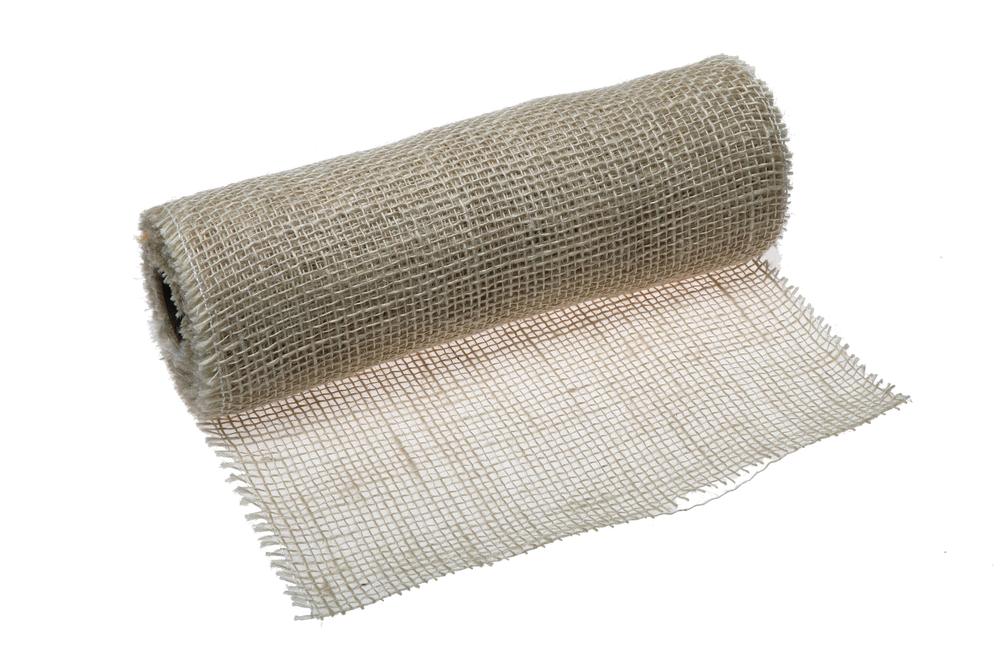 Role juta jemná 25cm x 5m, bílá