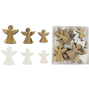 Dekorační andílci, 24 ks 													