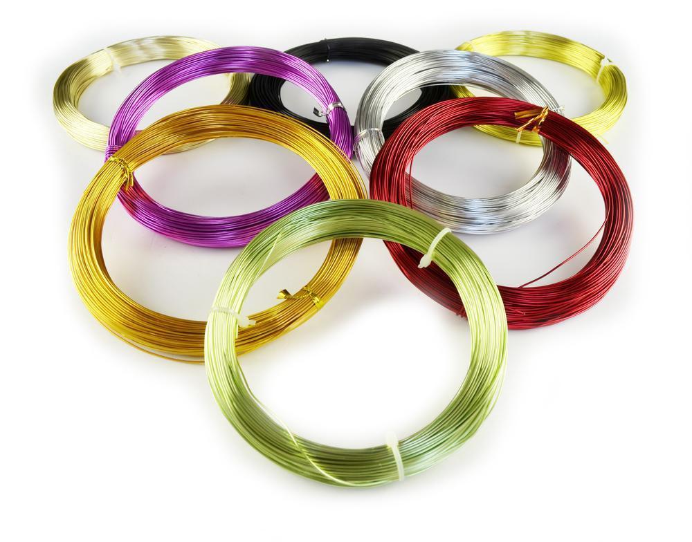 Drát hliníkový OASIS®, 1 mm, 60 m, stříbrná