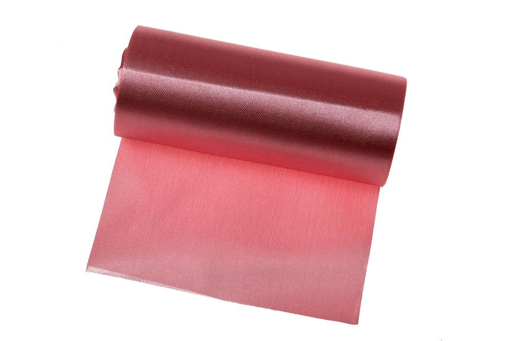 Role satén 12cm x 9,1m, růžová stará 16