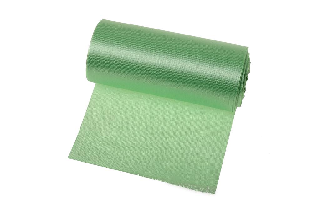 Role satén 12cm x 9,1m, zelená světlá 177