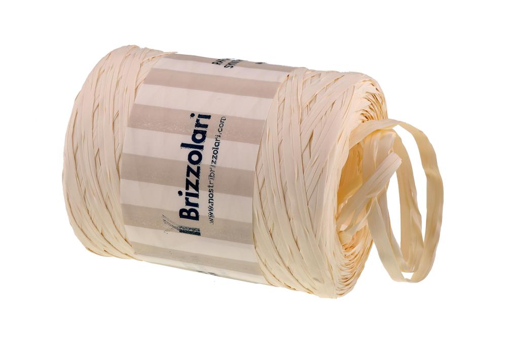 Poly raphia 6802 (matná) 5mm x 200m, bílá 25