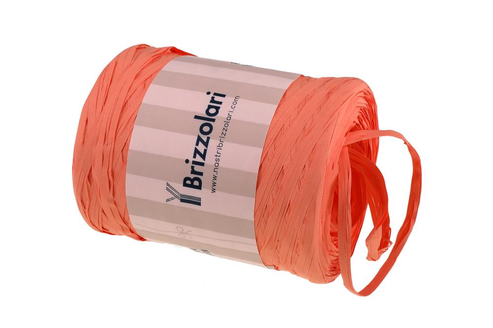 Poly raphia 6802 (matná) 5mm x 200m, lososová 19