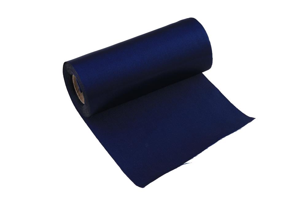 Role satén 12cm x 9,1m, modrá 44