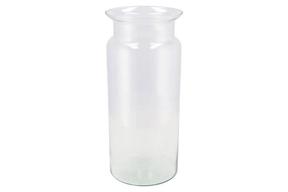 Sklo-váza BOTTLE eco, Ø 15 cm, v. 35 cm, čirá