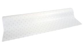 Role fólie 50cm x 9,1m puntík, bílá