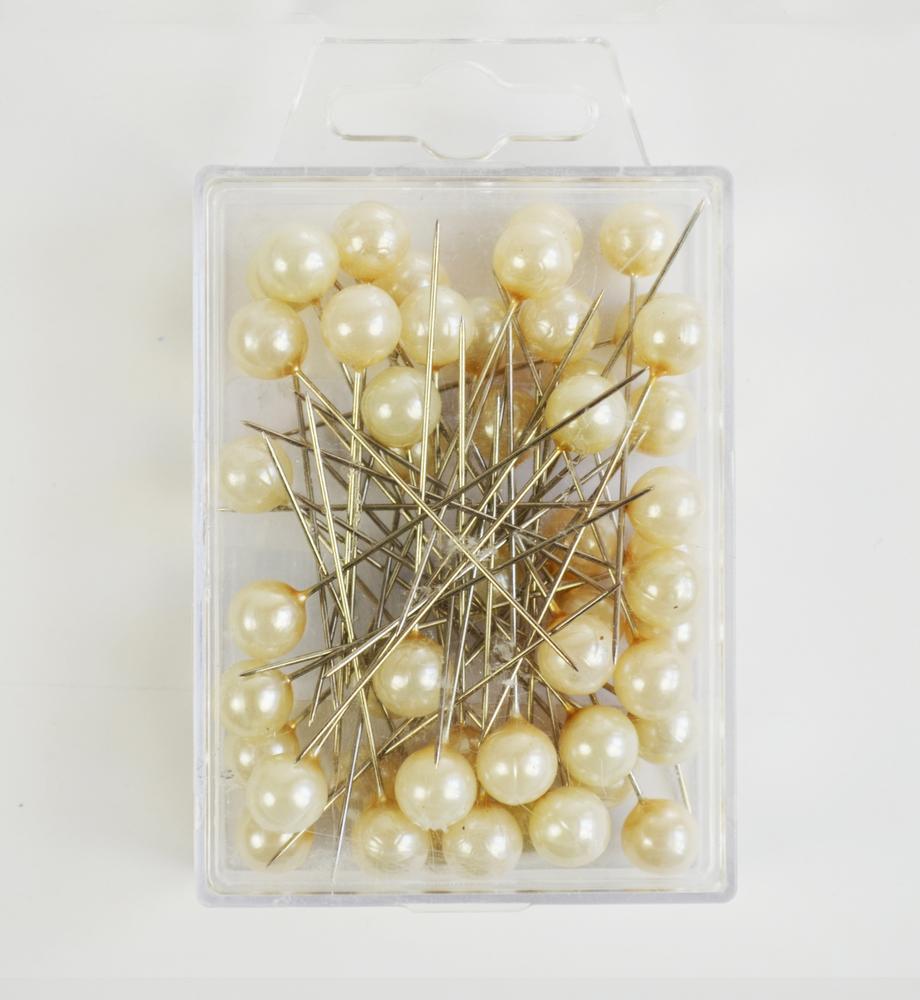 Špendlíky BUCO®, 60 mm, krémová