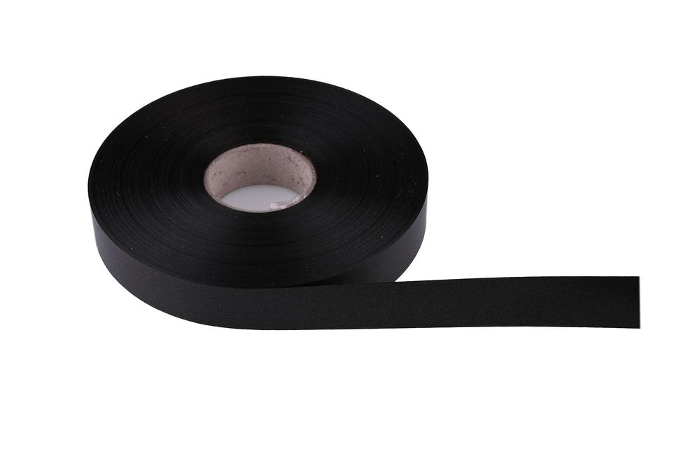 Stuha plastová senza  1,9cm x 100m, černá